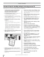 Preview for 8 page of Toshiba 57H93 Owner'S Manual