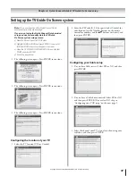 Предварительный просмотр 37 страницы Toshiba 57H93 Owner'S Manual