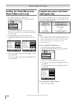 Предварительный просмотр 66 страницы Toshiba 57H93 Owner'S Manual