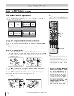 Предварительный просмотр 70 страницы Toshiba 57H93 Owner'S Manual