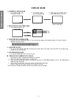 Предварительный просмотр 4 страницы Toshiba 57HLX82 Service Manual