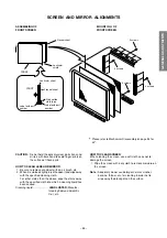 Предварительный просмотр 35 страницы Toshiba 57VW9UA Service Manual