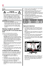 Preview for 6 page of Toshiba 58L7350U User Manual