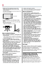 Preview for 8 page of Toshiba 58L7350U User Manual