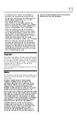 Preview for 11 page of Toshiba 58L7350U User Manual