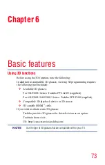 Preview for 73 page of Toshiba 58L9300U User Manual