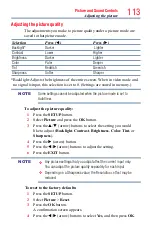 Preview for 113 page of Toshiba 58L9300U User Manual