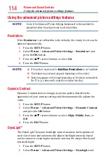 Preview for 114 page of Toshiba 58L9300U User Manual