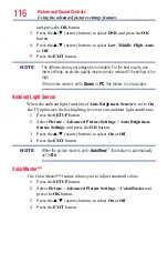 Preview for 116 page of Toshiba 58L9300U User Manual