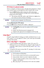 Preview for 147 page of Toshiba 58L9300U User Manual