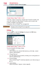 Preview for 156 page of Toshiba 58L9300U User Manual