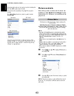 Preview for 40 page of Toshiba 58L9363 User Manual