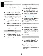 Preview for 42 page of Toshiba 58L9363 User Manual