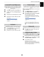 Preview for 45 page of Toshiba 58L9363 User Manual