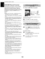 Preview for 54 page of Toshiba 58L9363 User Manual