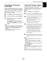 Preview for 67 page of Toshiba 58L9363 User Manual