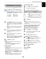 Preview for 75 page of Toshiba 58L9363 User Manual