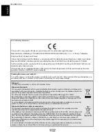 Preview for 102 page of Toshiba 58L9363 User Manual