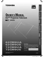 Toshiba 62CM9UA Owner'S Manual preview