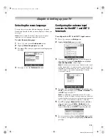 Предварительный просмотр 25 страницы Toshiba 62HM116 Operating Manual