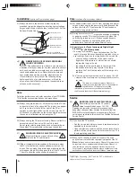 Предварительный просмотр 4 страницы Toshiba 62HM15A - 62" Rear Projection TV Owner'S Manual