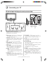 Предварительный просмотр 9 страницы Toshiba 62HM15A - 62" Rear Projection TV Owner'S Manual