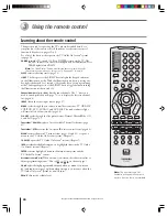 Предварительный просмотр 26 страницы Toshiba 62HM15A - 62" Rear Projection TV Owner'S Manual