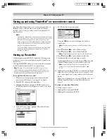 Предварительный просмотр 45 страницы Toshiba 62HM15A - 62" Rear Projection TV Owner'S Manual