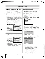 Предварительный просмотр 50 страницы Toshiba 62HM15A - 62" Rear Projection TV Owner'S Manual