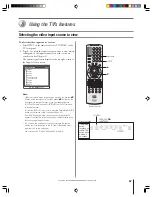 Предварительный просмотр 67 страницы Toshiba 62HM15A - 62" Rear Projection TV Owner'S Manual