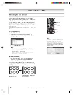 Предварительный просмотр 72 страницы Toshiba 62HM15A - 62" Rear Projection TV Owner'S Manual