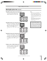 Предварительный просмотр 73 страницы Toshiba 62HM15A - 62" Rear Projection TV Owner'S Manual