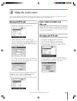 Предварительный просмотр 93 страницы Toshiba 62HM15A - 62" Rear Projection TV Owner'S Manual