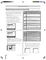 Предварительный просмотр 94 страницы Toshiba 62HM15A - 62" Rear Projection TV Owner'S Manual