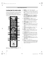 Предварительный просмотр 12 страницы Toshiba 62HM196 User Manual