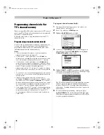 Предварительный просмотр 26 страницы Toshiba 62HM196 User Manual