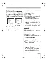 Предварительный просмотр 33 страницы Toshiba 62HM196 User Manual