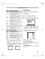 Предварительный просмотр 49 страницы Toshiba 62HM196 User Manual