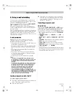 Предварительный просмотр 73 страницы Toshiba 62HM196 User Manual