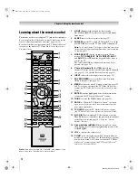 Preview for 12 page of Toshiba 62MX196 - 62" Rear Projection TV User Manual