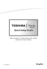 Toshiba 65C350KU Quick Setup Manual preview