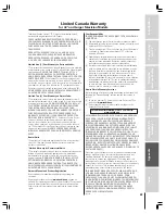 Preview for 61 page of Toshiba 65H14 Owner'S Manual