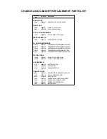 Preview for 2 page of Toshiba 65H84 Service Manual