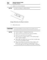 Предварительный просмотр 54 страницы Toshiba 65L9400U Series User Manual