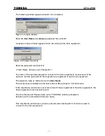 Preview for 8 page of Toshiba 6F3A4508 Instruction Manual