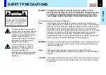 Preview for 2 page of Toshiba 780U - TLP XGA LCD Projector Owner'S Manual