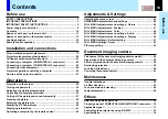 Preview for 10 page of Toshiba 780U - TLP XGA LCD Projector Owner'S Manual