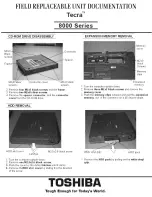 Preview for 3 page of Toshiba 8000 series Service Manual