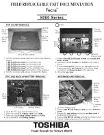 Preview for 5 page of Toshiba 8000 series Service Manual