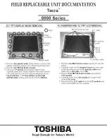 Preview for 9 page of Toshiba 8000 series Service Manual